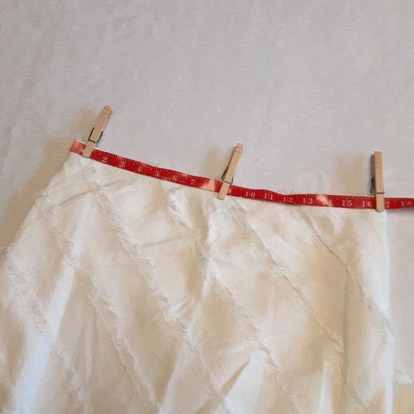 NWT LENA GABRIELLE LINEN BLEND SKIRT - Picture 3 of 10